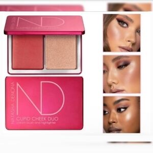 Natasha Denona Cupid Cream Blush & Luminous Highlighting Cheek Duo Palette